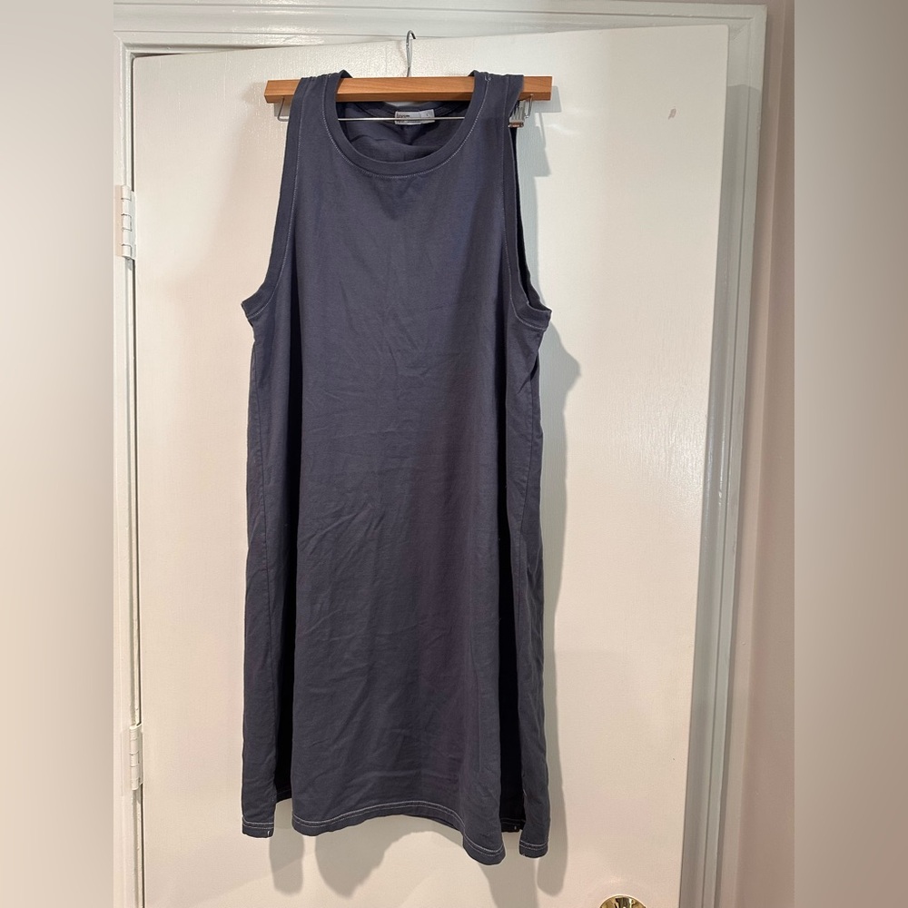 Hanes Women's Mini Dress - Dark Gray